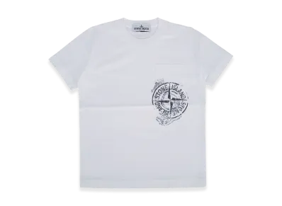 Stone Island Kids SS T-Shirt "White"