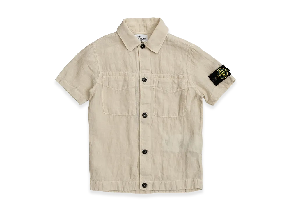 Stone Island Kids Shirts "White"