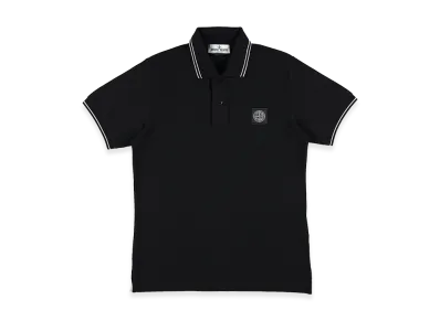 Stone Island Kids Polos "Black"
