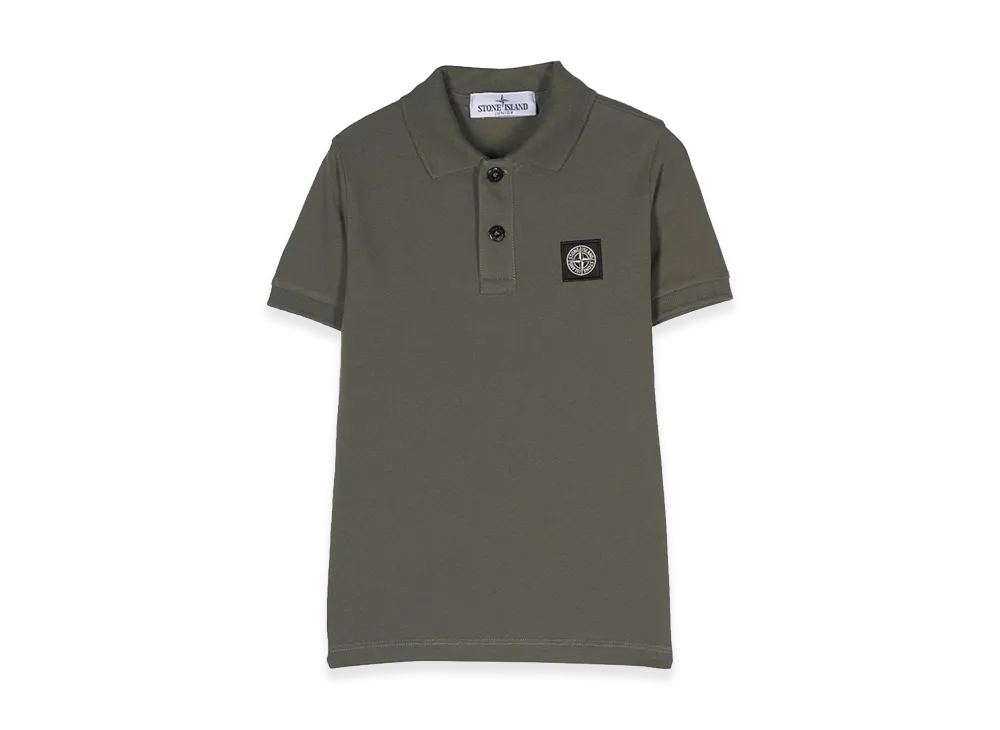 Stone Island Kids Polos "Green"