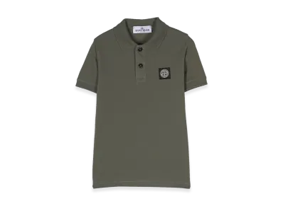 Stone Island Kids Polos "Green"