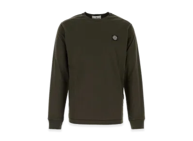Stone Island Cotton T-Shirt "Green/Khaki"