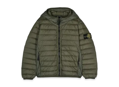Stone Island Kids Coats "Green"