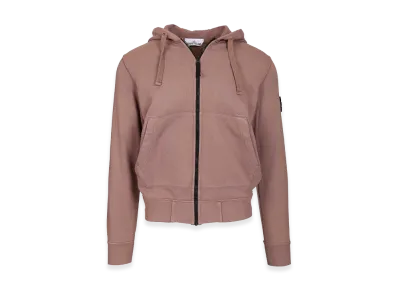 Stone Island Organic Cotton Hoodie "Purple"