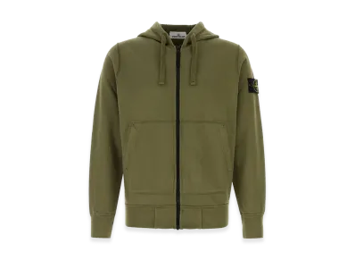 Stone Island Cotton Sweatshirt "Army Green"