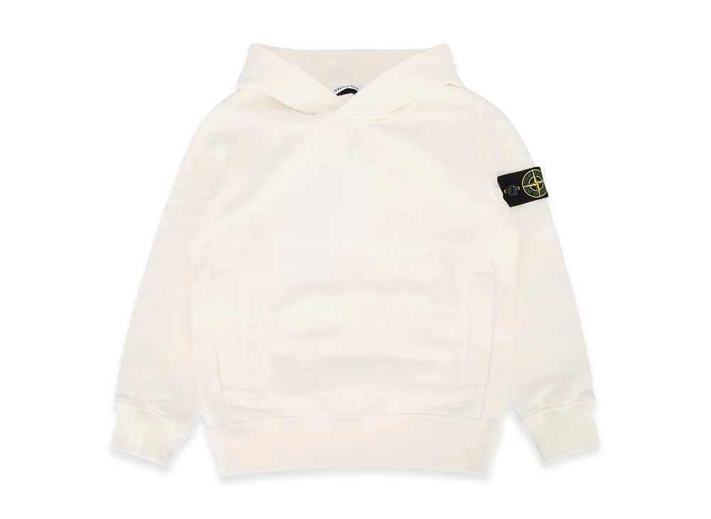 Stone Island Kids Hoodie Sweater "White"
