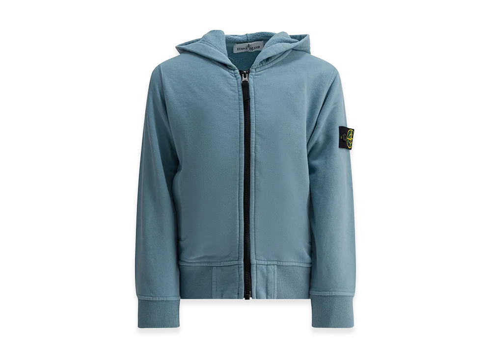 Stone Island Kids Sweatshirts "Light Blue"