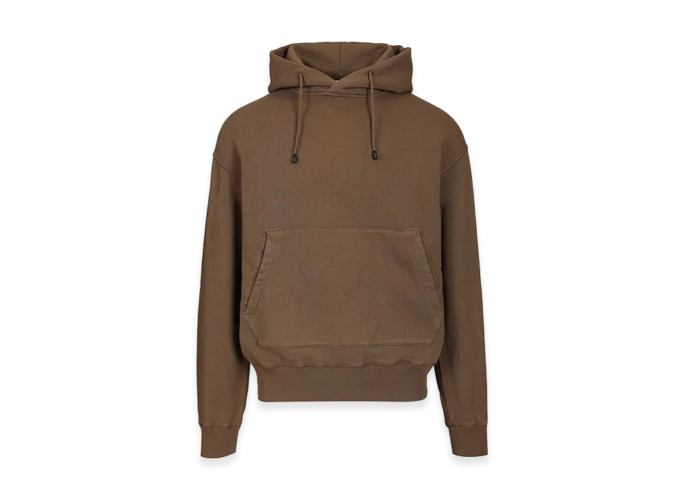 Stone Island Organic Cotton Hoodie "Brown"
