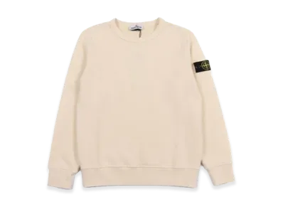 Stone Island Kids Sweaters "White"