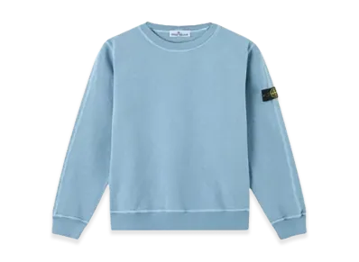 Stone Island Kids Sweatshirt "Dust Blue"