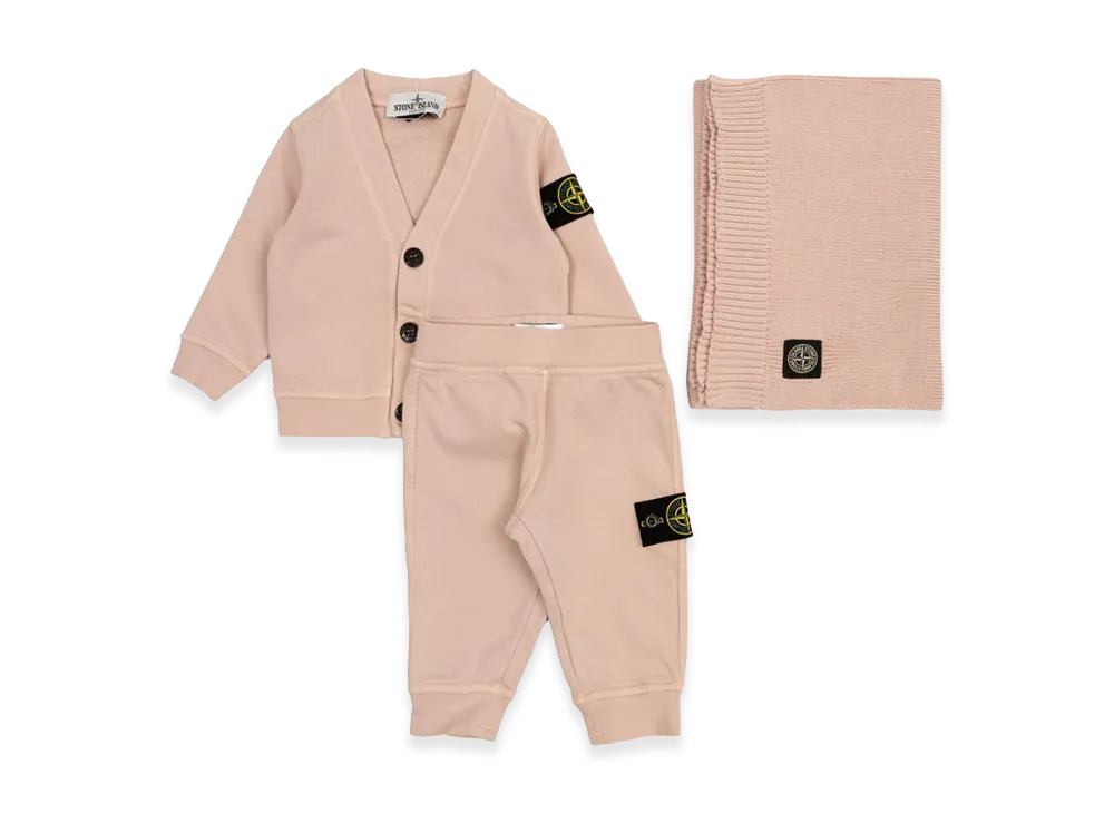 Stone Island Kids Dresses "Pink"