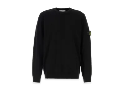 Stone Island Wool Sweater "Black"
