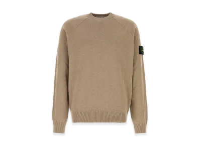 Stone Island Cotton Sweater "Cappuccino/Beige"