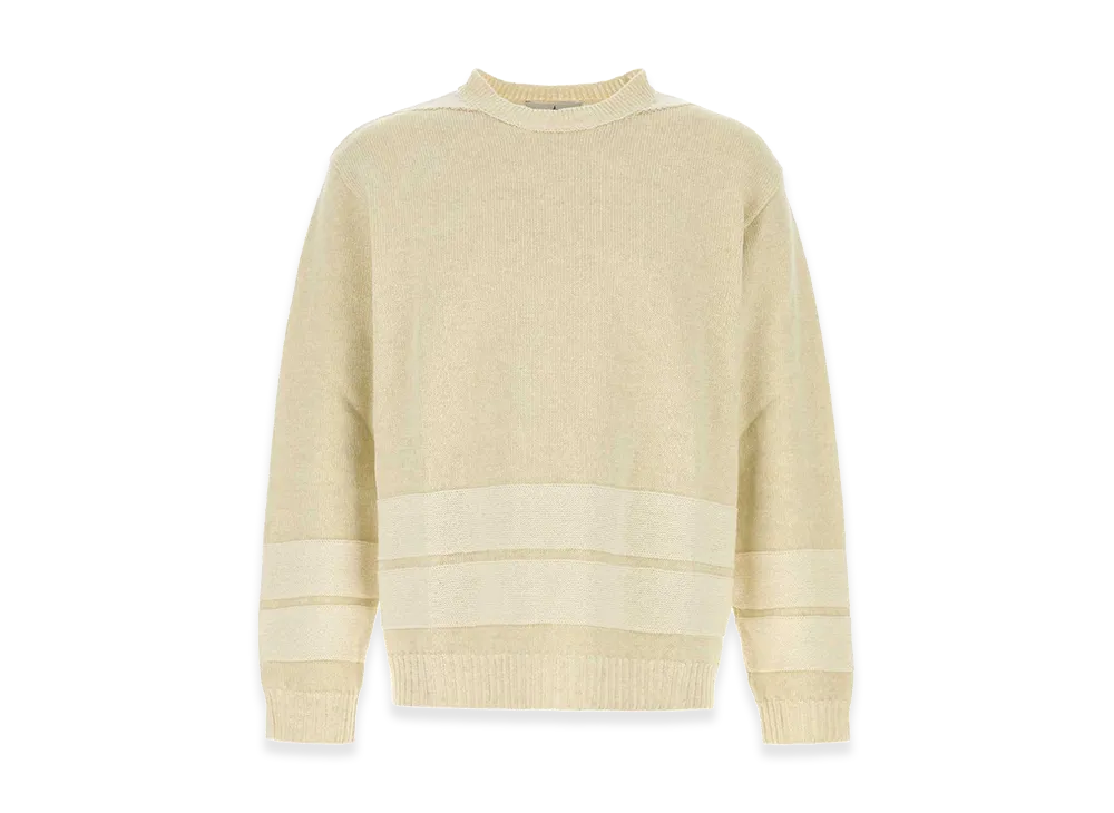 Stone Island Cotton Crewneck Sweater "Beige"