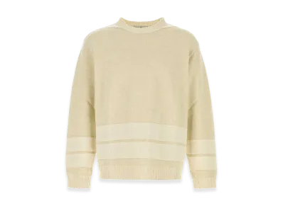Stone Island Cotton Crewneck Sweater "Beige"