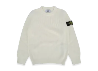 Stone Island Kids Crew Neck "White"