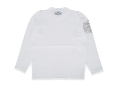 Stone Island Kids Crew Neck "White"