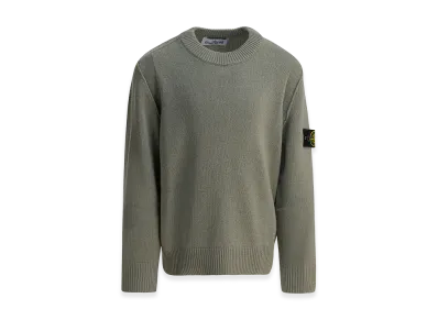 Stone Island Kids Knitwear "Green"