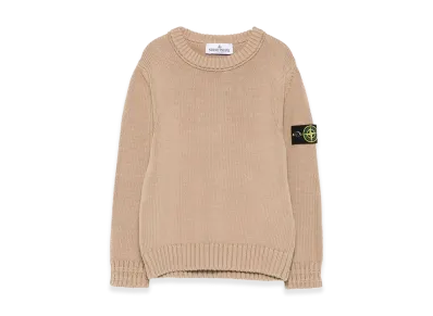Stone Island Kids Sweaters "Beige"
