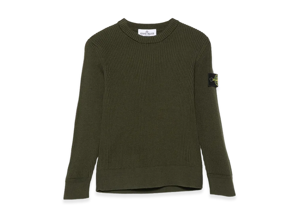 Stone Island Kids Sweater "Green"