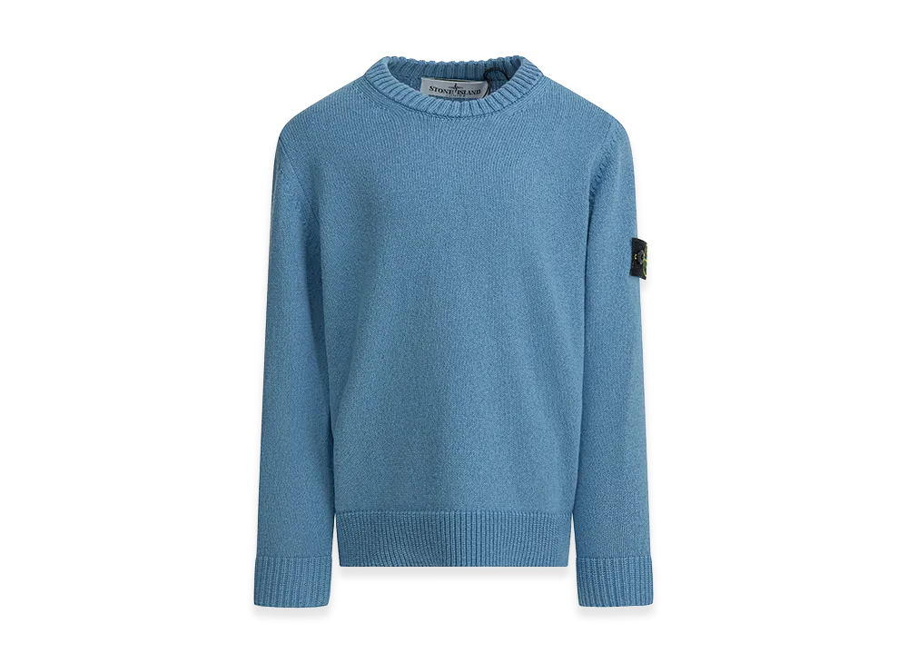 Stone Island Kids Knitwear "Light Blue"