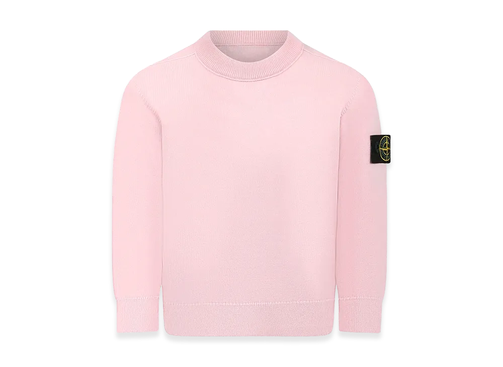 Stone Island Kids Sweaters "Pink"