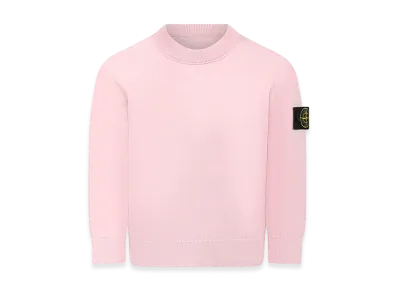 Stone Island Kids Sweaters "Pink"