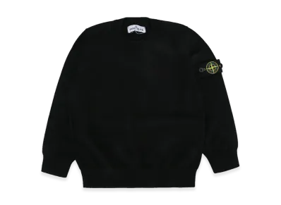 Stone Island Kids Sweaters "Black"