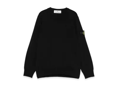 Stone Island Kids Sweaters "Black"