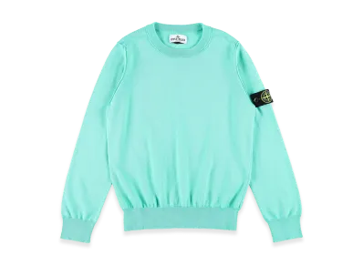 Stone Island Kids Sweaters "Green"