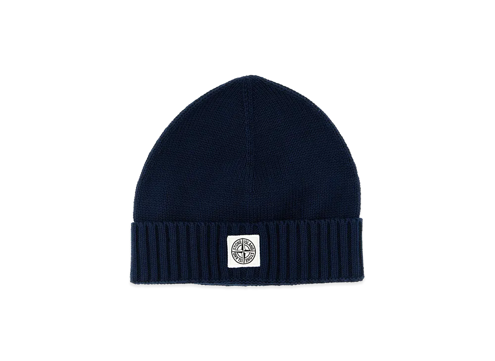 Stone Island Kids Logo Patch Beanie 