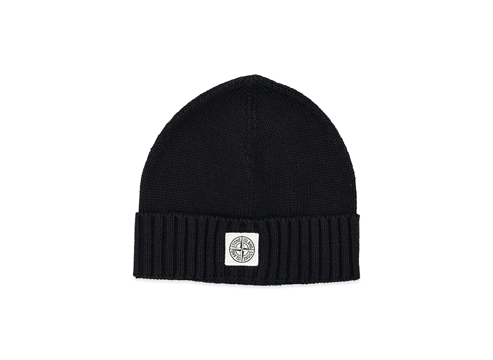 Stone Island Kids Logo Patch Beanie 