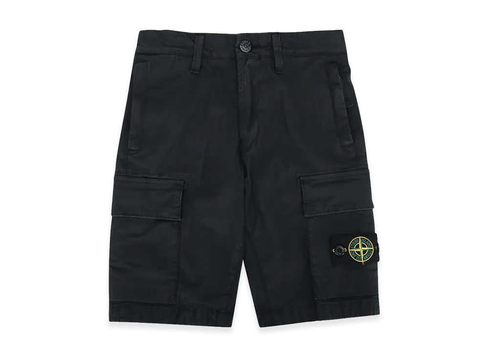Stone Island Kids Shorts "Black"