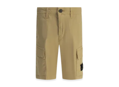 Stone Island Kids Shorts "Beige"