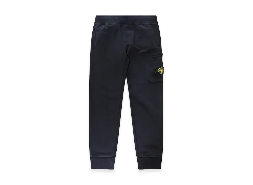Stone Island Kids Sports Trousers With Compass Application "Blue"