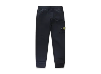 Stone Island Kids Sports Trousers With Compass Application "Blue"