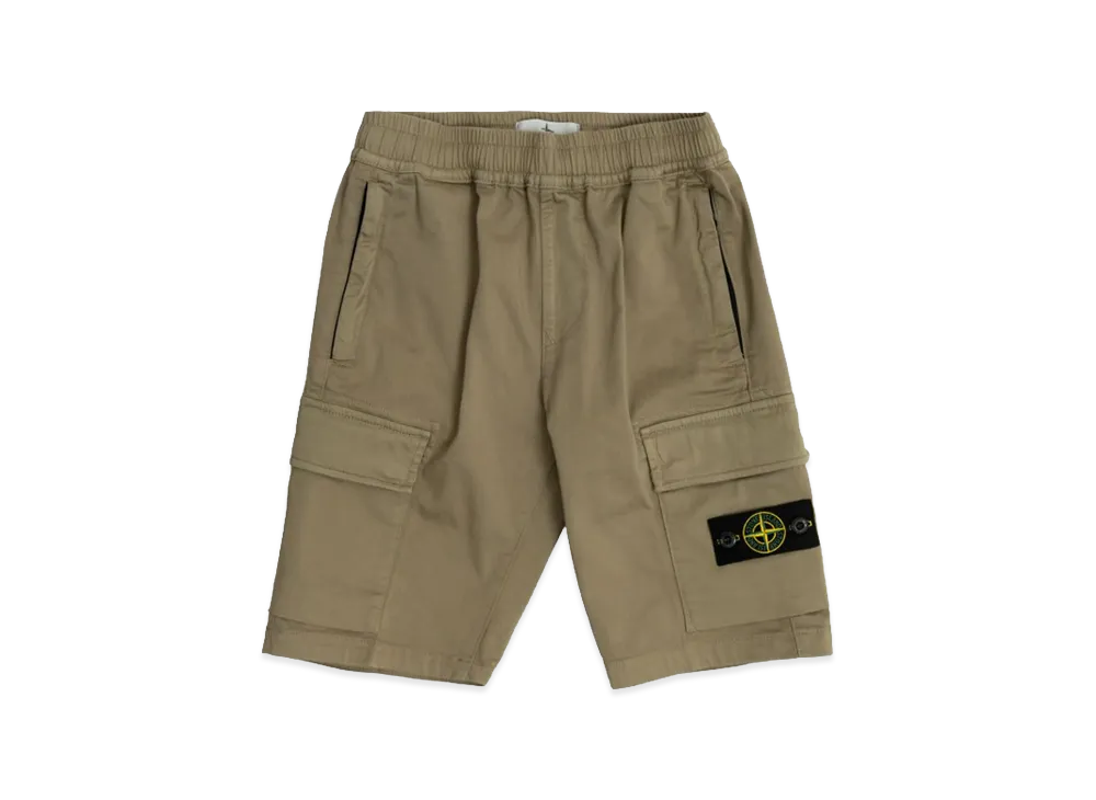 Stone Island Kids Shorts "Beige"