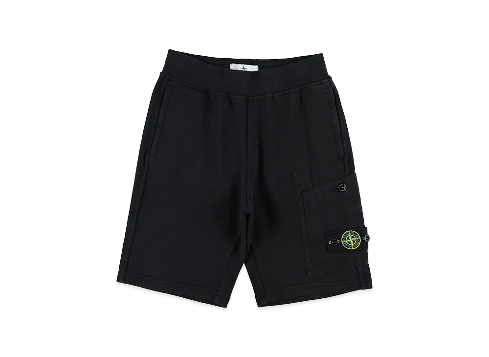 Stone Island Kids Shorts "Black"