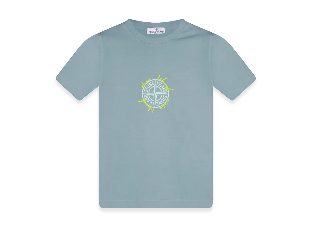 Stone Island Kids T-Shirts "Light Blue"