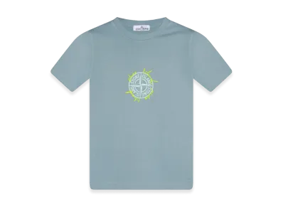 Stone Island Kids T-Shirts "Light Blue"