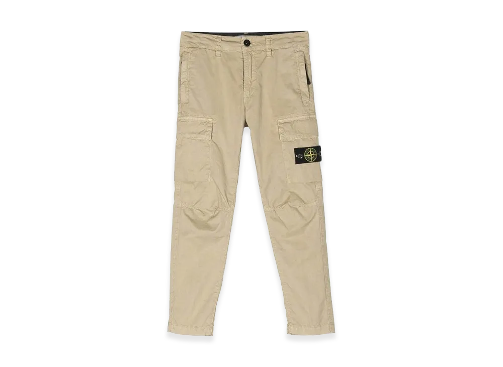 Stone Island Kids Trousers "Beige"