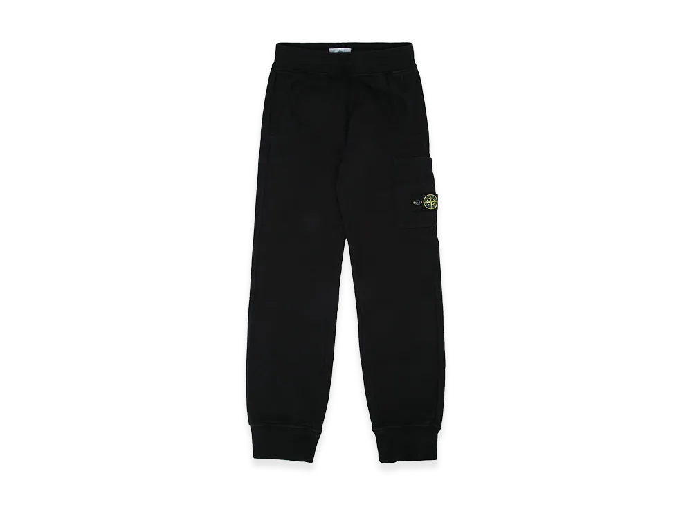 Stone Island Kids Sweat Bottoms "Black"