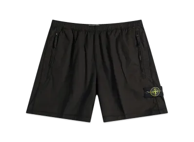Stone Island Stretch Cotton Tela 'Paracadute' "Black"