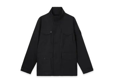 Stone Island All-Weather Cotton Canvas_S.I. Ghost "Black"