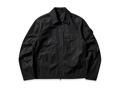 Stone Island All-Weather Cotton Canvas_S.I. Ghost "Black"