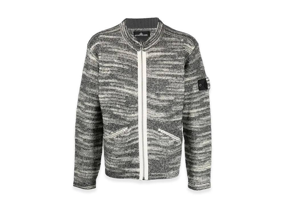 Stone Island Cardigan Knit_Chapter 2 "Black"