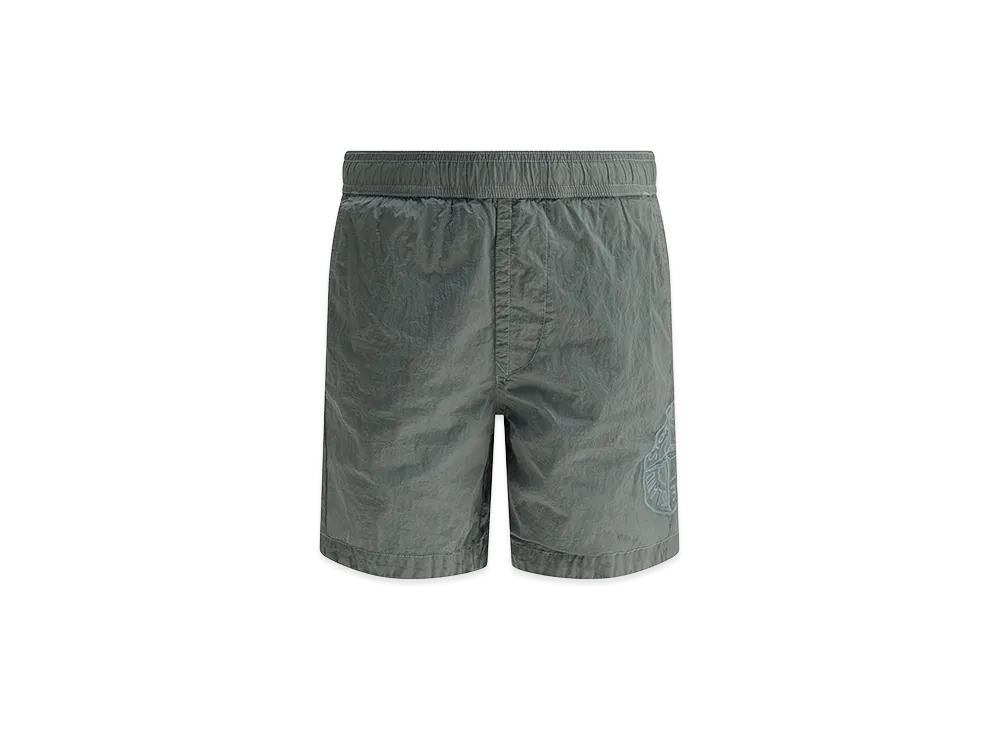 Stone Island Kids Beachwear "Light Blue"