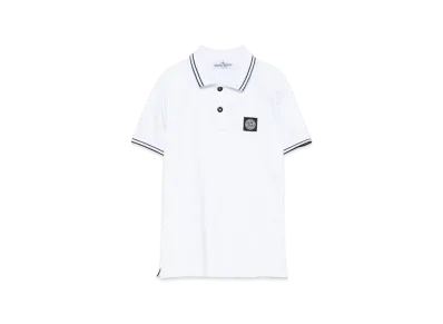 Stone Island Kids Compass Logo Polo Shirt Stone Island Kids Compass Logo Polo Shirt