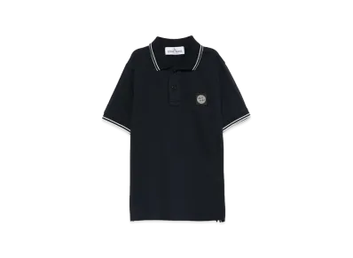 Stone Island Kids Polo Shirts "Dark Blue"