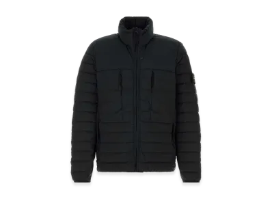 Stone Island Stretch Nylon Down Jacket "Black"